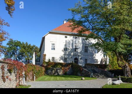 Schloss Maria Loretto, Klagenfurt am Wörthersee, Österreich, Kärnten, Carinthia, Stockfoto