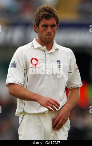 Cricket - npower Second Test - England gegen Westindien - Tag zwei - Headingley. Liam Plunkett, England Stockfoto