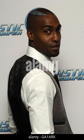 Simon Webbe kommt zur Fantastic Four: Rise of the Silver Surfer Premiere im Vue West End im Zentrum von London. Stockfoto