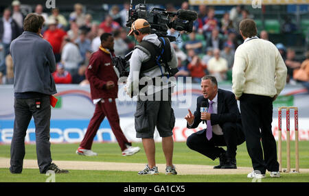 Cricket - Npower vierte Test - England V West Indies - Tag 2 - Riverside Stockfoto