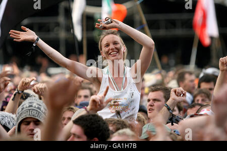 Glastonbury Festival 2007 Stockfoto