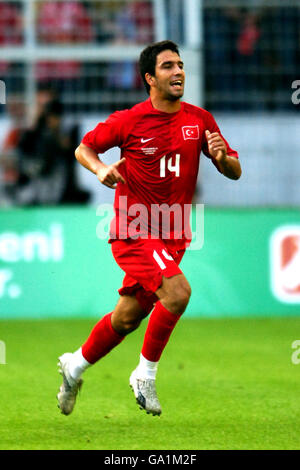 Fußball - International freundlich - Türkei / Brasilien - Signal Iduna Park. Arda Turan, Türkei Stockfoto