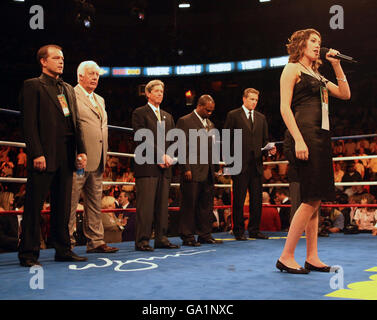 Boxen - Ricky Hatton V Jose Luis Castillo - Halbweltergewicht - Las Vegas Stockfoto