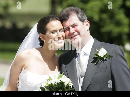 Hochzeit von JP McManus Tochter Stockfoto