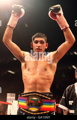 Boxen - Commonwealth leichte Titel - O2 Arena Stockfoto