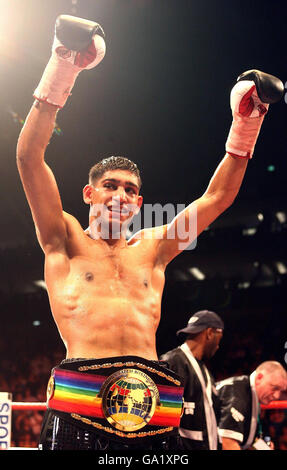 Boxen - Commonwealth leichte Titel - O2 Arena Stockfoto