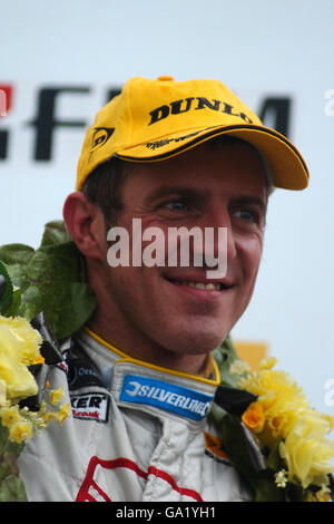 Motorsport - Dunlop British Touring Car Championship - Donington Park. Jason Plato, Seat Sport Uk Stockfoto