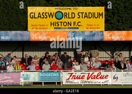 Fußball - freundlich - Histon V West Bromwich Albion - Glassworld Stadion Stockfoto