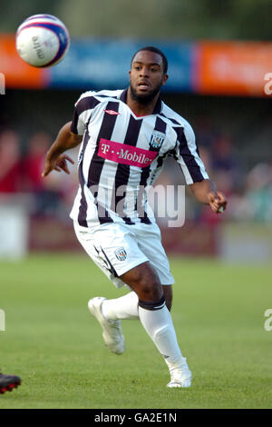 Fußball - freundlich - Histon V West Bromwich Albion - Glassworld Stadion Stockfoto