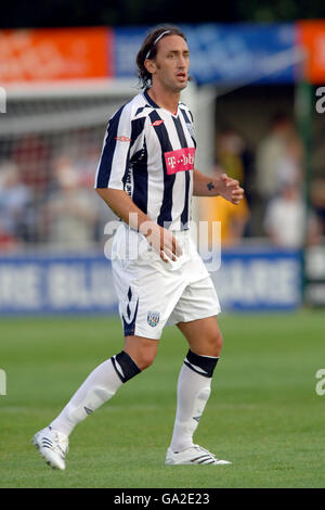 Fußball - freundlich - Histon V West Bromwich Albion - Glassworld Stadion Stockfoto