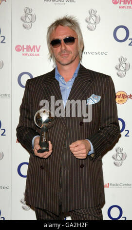 O2 Silber Clef Awards - London Stockfoto