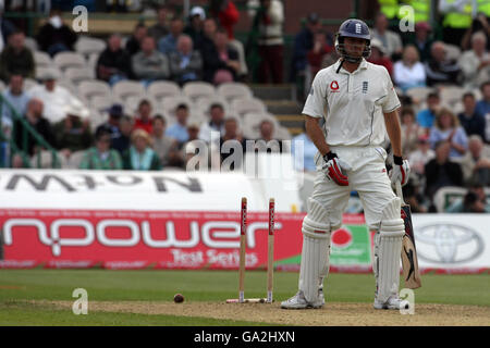 Old Trafford Cricket - Npower dritten Test - England V West Indies - Tag eins- Stockfoto