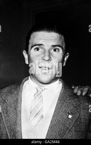 Ferenc Puskas, Real Madrid und Ungarn Stockfoto