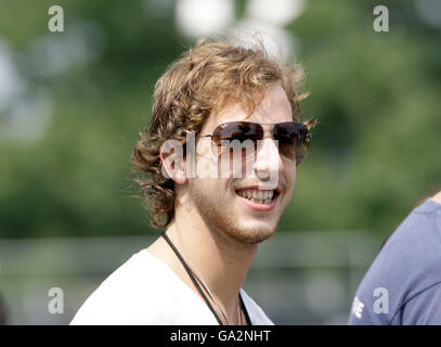 James Morrison beim Isle of Wight Festival im Seaclose Park. Stockfoto