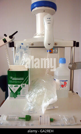 Die Intensivstation im Whittington Hospital im Norden London Stockfoto