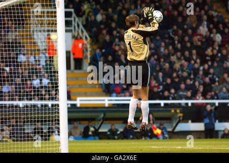 Fußball - FA Barclaycard Premiership - Fulham gegen Leeds United Stockfoto