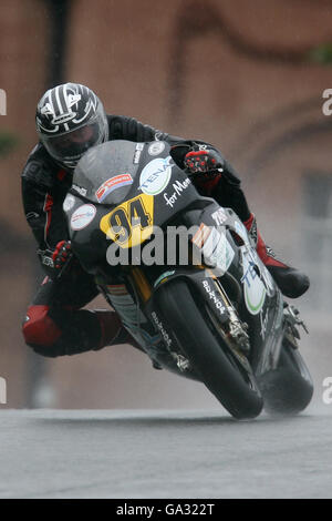 Motorradfahren - British Superbike Championship 2007 - Runde Acht - Oulton Park. Tristan Palmer, GBR Honda – THR Racing Stockfoto