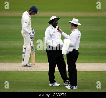 Cricket - Npower erste Test - England V Indien - Tag eins - Lord Stockfoto