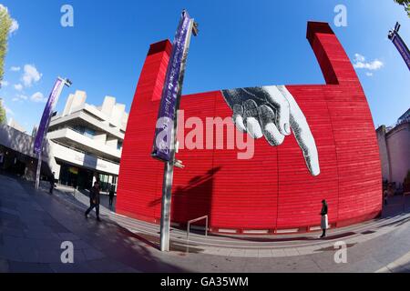 Schuppen, National Theatre, South Bank, London, England, UK, GB, Europa Stockfoto