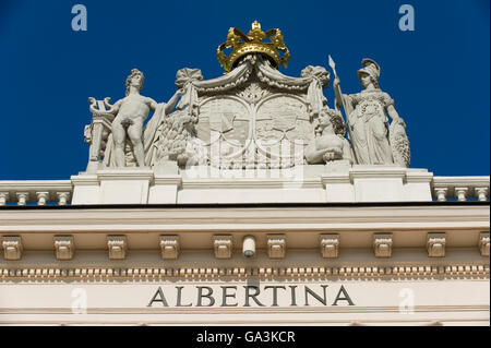 Albertina Museum, Wien, Österreich, Europa Stockfoto