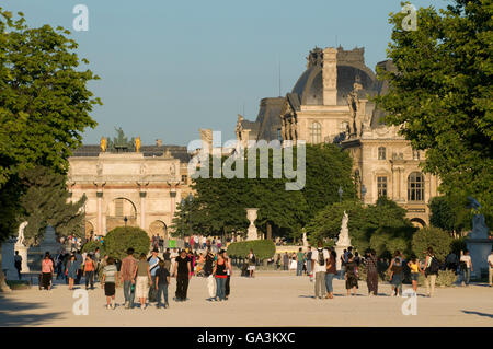 Jardin des Tuileries, Jardin des Tuileries, Paris, Frankreich, Europa Stockfoto