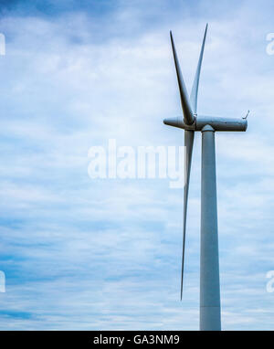 Windkraftanlage in der Nähe von Swindon Stockfoto