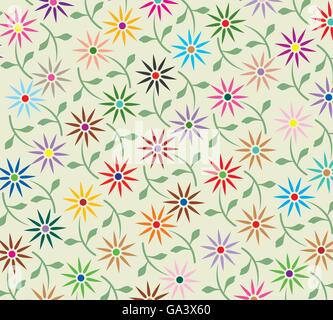 Vektor abstrakten floralen Hintergrund Stock Vektor