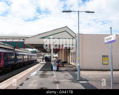 Bahnhof in Paignton Devon UK Stockfoto