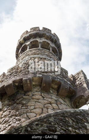 Das Regaleira Palace (Quinta da Regaleira) in Sintra, Portugal Stockfoto