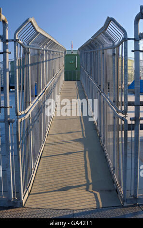 Gasometer Oberhausen, Ruhr Gebiet, Nordrhein-Westfalen, Deutschland Stockfoto