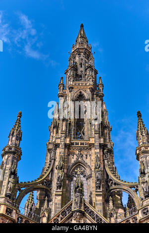 Das Scott Monument-Edinburgh Stockfoto