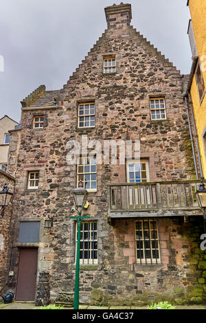 Museum von Edinburgh, früher bekannt als Huntly-Haus-Museum ist ein Museum in Edinburgh, Schottland Stockfoto