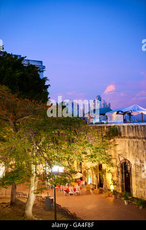 Las Bovedas Promenade, Casco Antiguo (Altstadt) San Felipe, Panama City, Republik von Panama, Mittelamerika Stockfoto