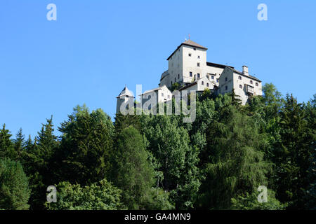 Schloss Tarasp Tarasp Schweiz Graubünden, Graubünden Unterengadin, Unterengadin Stockfoto