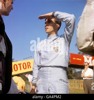 Motorsport - Formel 1 - Jim Clark. Weltmeister Rennfahrer Jim Clark Stockfoto