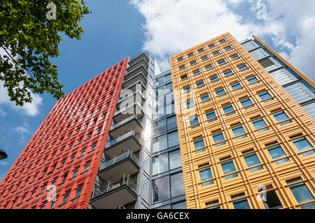 Zentrale St Giles, London Major Entwicklung von Renzo Piano in central London, England, UK Stockfoto