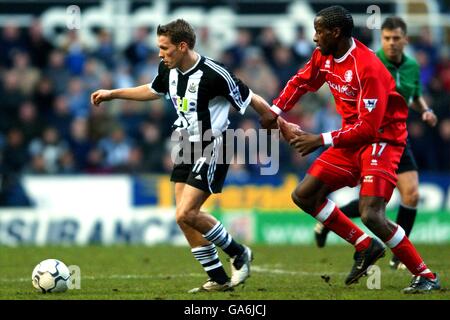 Fußball - FA Barclaycard Premiership - Newcastle United V Middlesboro Stockfoto