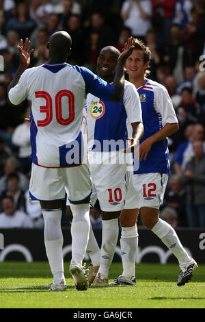 Fußball - Intertoto-Cup - 3. Runde Rückspiel - Blackburn Rovers V FK Vetra - Ewood Park Stockfoto