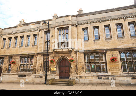 Stamford High School für Mädchen High Street St Martins Stamford Lincolnshire UK Stockfoto