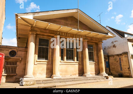 Öffentliche Bibliothek Hautpstraße Stamford Lincolnshire UK Stockfoto