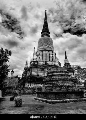 Wat Phanan Choeng Tempel Ayutthaya Thailand Stockfoto