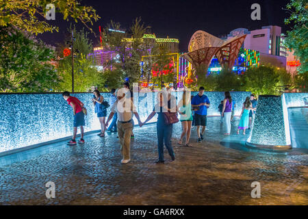 Der Park in Las Vegas Stockfoto