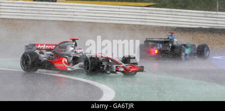 Formel 1 Motor - europäische Grand-Prix - Rennen Nürburgring Stockfoto
