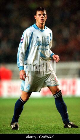 Französischer Fußball - Premiere League - Paris Saint Germain gegen Marseille. Daniel Van Buyten, Marseille Stockfoto