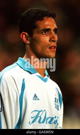 Französischer Fußball - Premiere League - Paris Saint Germain gegen Marseille. Andre Luiz, Marseille Stockfoto