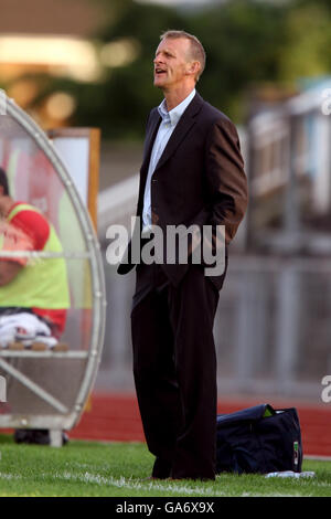 Fußball - freundlich - Grantham Town V Lincoln City - South Kesteven Sportstadion Stockfoto