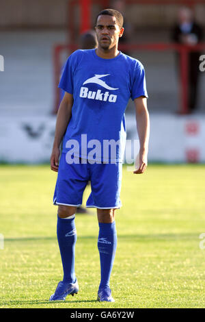 Fußball - freundlich - Ebbsfleet United V Millwall - Stonebridge Straße Stockfoto