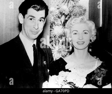 Kriminalität - Ruth Ellis und David Blakely - London - 1955 Stockfoto