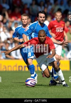 Fußball - freundlich - Peterborough United gegen Manchester United – London Road Stockfoto