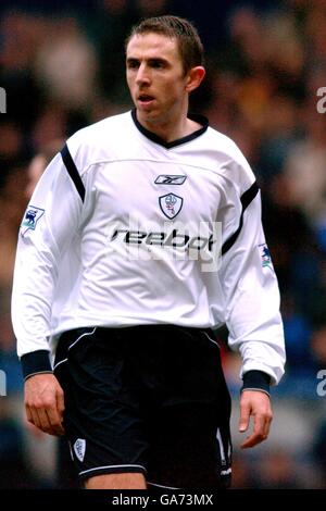 Fußball - FA Barclaycard Premiership - Bolton Wanderers gegen Chelsea. Gareth Farrelly, Bolton Wanderers Stockfoto